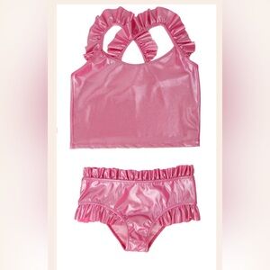 NWT Piccoli Principi Arianna Glossy Girls Swimsuit